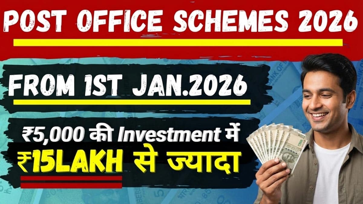 Post Office Saving Schemes Interest Rates 2026